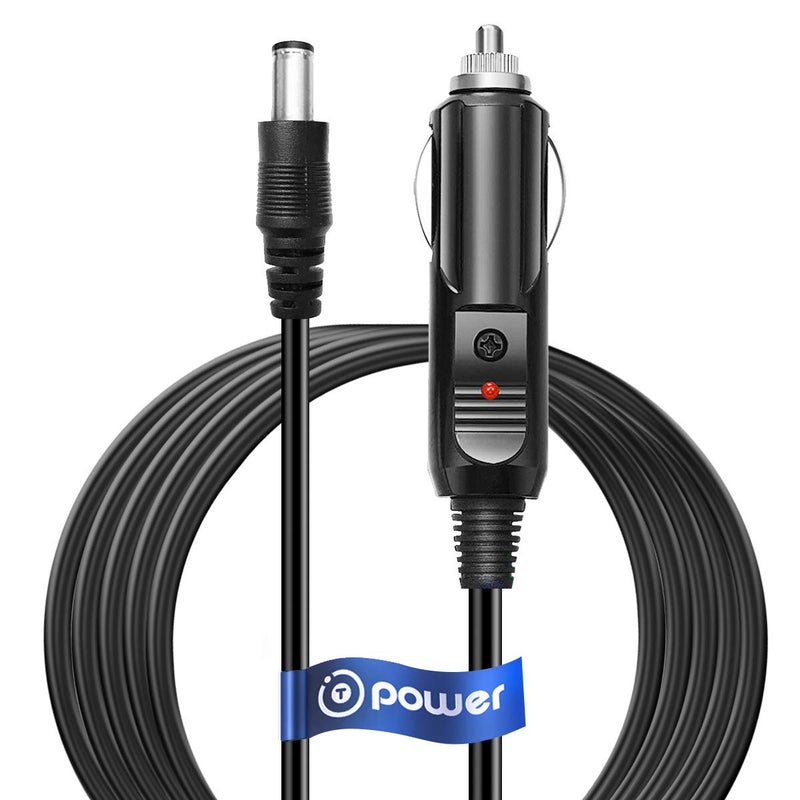 T POWER T-Power 9V 12V AC DC Car Charger for Sylvania 7" 8" 9" & 10" Portable DVD Player & Sylvania SYNET7WID Mini Netbook Power Supply - Image 1